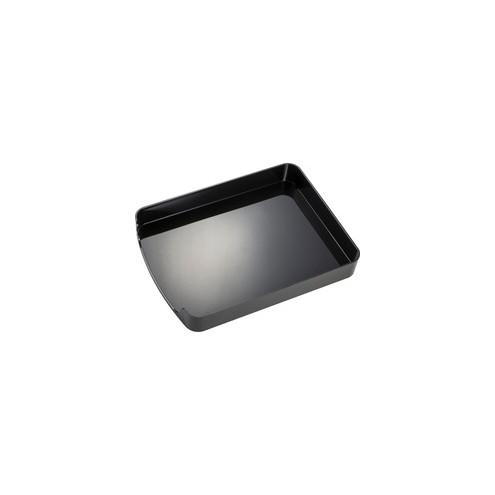 OIC 2200 Series Front Loading Trays - 2" Height x 10.8" Width x 13.6" Depth - Desktop - Black - 1Each