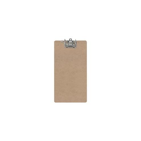 OIC Archboards - 2" Clip Capacity - 9" x 17" - Lever Arch - Brown - 1 Each