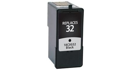 Replacement For Lexmark 18C0032 Black Inkjet Cartridge