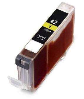 Replacement For Canon CLI-42Y , 6387B002 Yellow Ink Cartridge