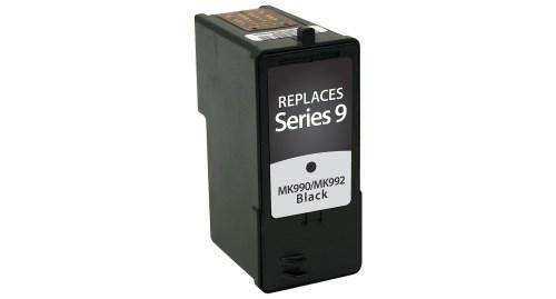 Replacement For Dell MK990 , Series 9 Black Inkjet Cartridge