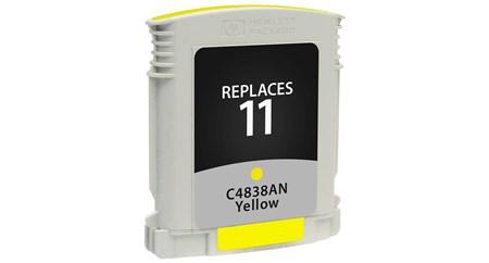 Replacement For HP C4838AN (HP 11) Yellow Inkjet Cartridge