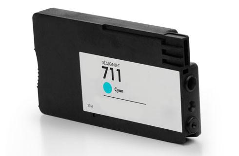 Replacement For HP CZ130A (HP 711A) Cyan Inkjet Cartridge