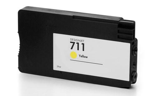 Replacement For HP CZ132A (HP 711A) Yellow Inkjet Cartridge