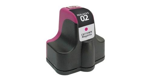 Replacement For HP C8772WN (HP 02) Magenta Inkjet Cartridge