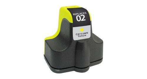 Replacement For HP C8773WN (HP 02) Yellow Inkjet Cartridge