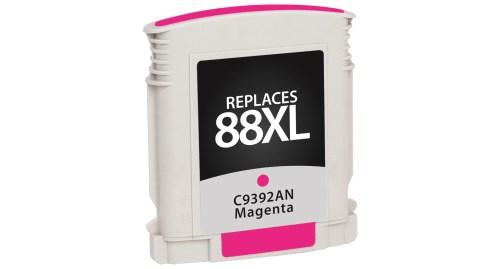 Replacement For HP C9392AN (HP 88XL) High Capacity Magenta Inkjet Cartridge