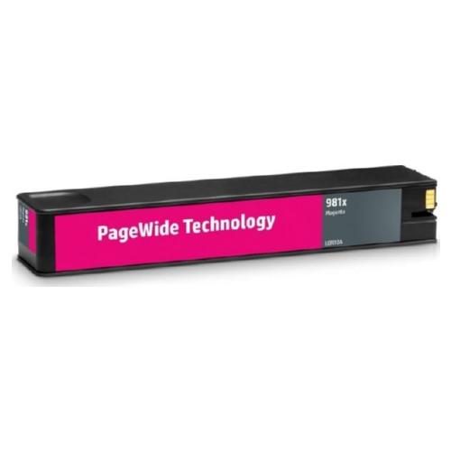 Replacement For HP 981X L0R10A High Yield Magenta PageWide Cartridge