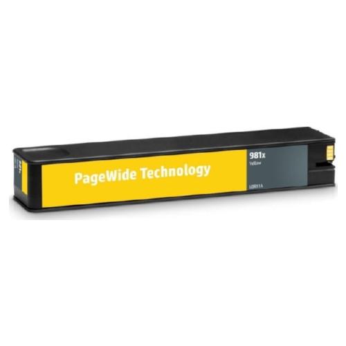 Replacement For HP 981X L0R11A High Yield Yellow PageWide Cartridge