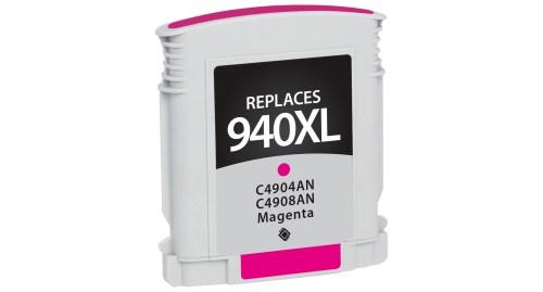 Replacement For HP C4908AN (HP 940XL) Magenta Inkjet Cartridge