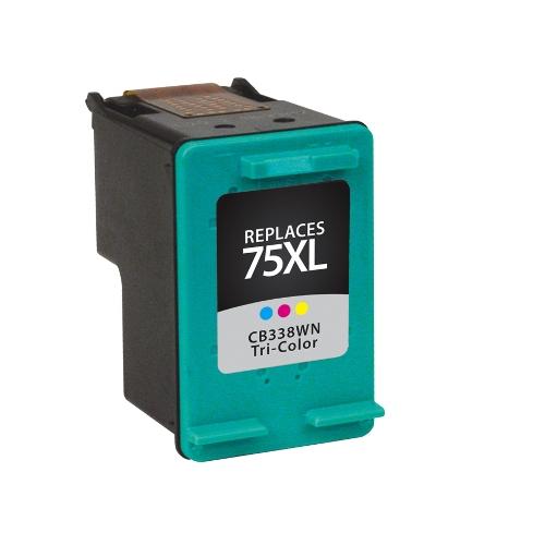 Replacement For HP CB338WN (HP 75XL) Tri-Color Inkjet Cartridge