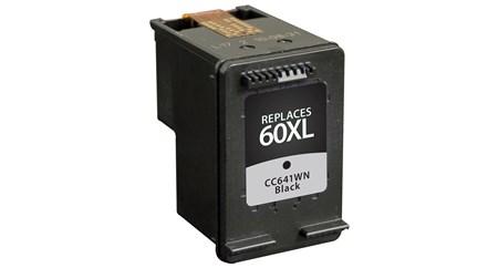 Replacement For HP CC641WN (HP 60XL) High Capacity Black Inkjet Cartridge