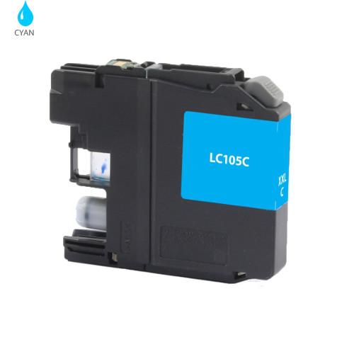 Replacement For Brother LC105C Cyan Inkjet Cartridge