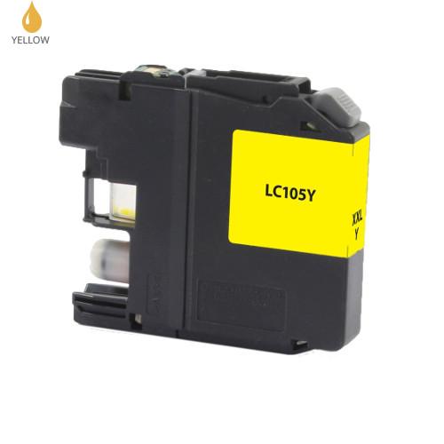 Replacement For Brother LC105Y High Yield Yellow Inkjet Cartridge