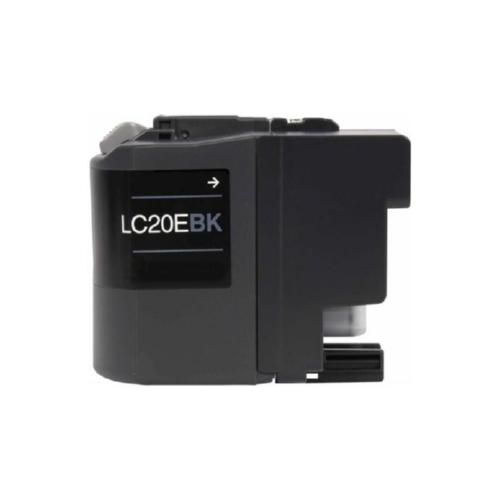 Replacement For Brother LC20EBK Black Inkjet Cartridge