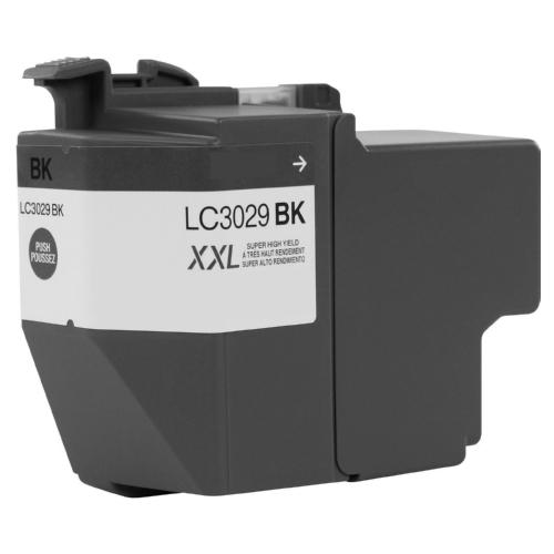Replacement For Brother LC3029BK , LC3029XXLBK Black Ink Cartridge