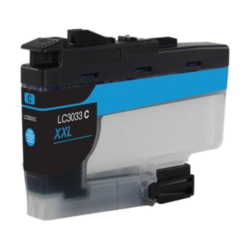 Replacement For Brother LC3033C Super High Yield Cyan Ink Cartridge