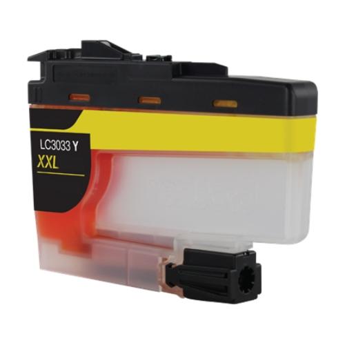 Replacement For Brother LC3033Y Super High Yield Yellow Ink Cartridge