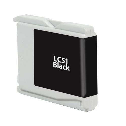 Replacement For Brother LC51BK Black Inkjet Cartridge