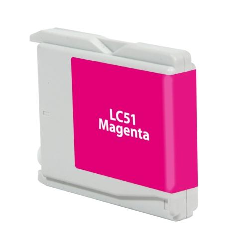 Replacement For Brother LC51M Magenta Inkjet Cartridge