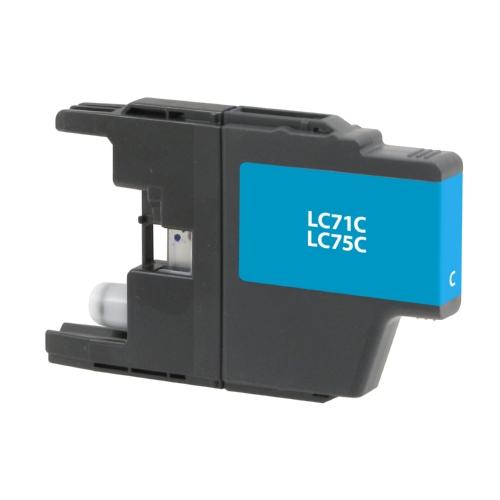 Replacement For Brother LC75C Cyan Inkjet Cartridge
