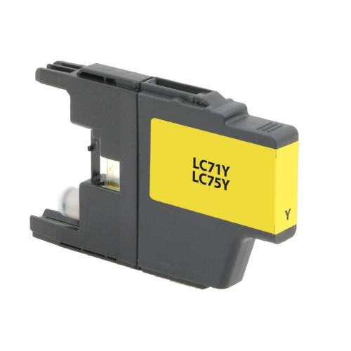 Replacement For Brother LC75Y Yellow Inkjet Cartridge