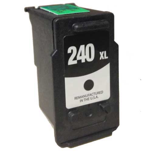 Replacement For Canon PG-240, PG-240XL, 5204B001, 5206B001 Black Inkjet Cartridge