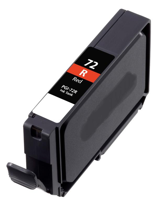 Replacement For Canon PGI-72R Red Inkjet Cartridge