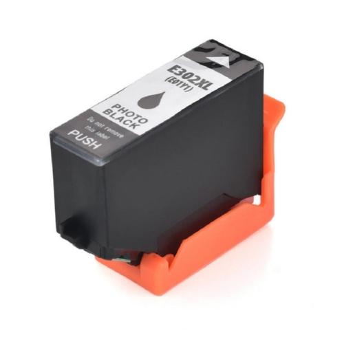 Replacement For Epson Remanufactured T302XK120-S Photo Black Ink Cartridge