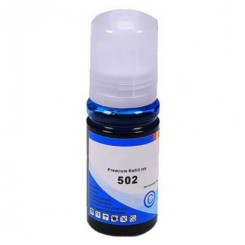 Replacement For Epson T502220-S Cyan EcoTank T502 Dye Ink Bottle