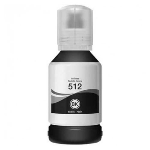 Replacement For Epson T512020-S Black EcoTank T512 Pigment Ink Bottle