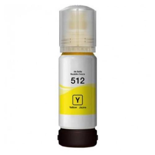Replacement For Epson T512420-S Yellow EcoTank T512 Pigment Ink Bottle