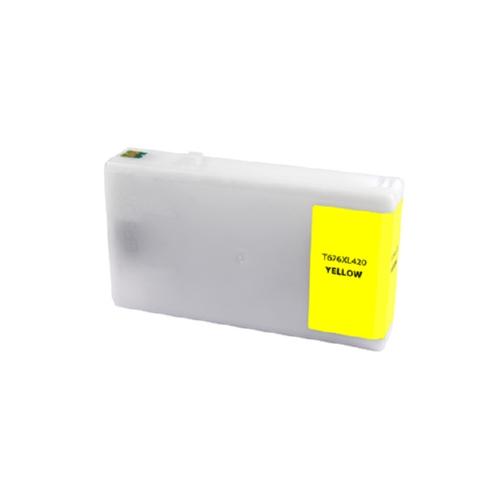 Replacement For Epson T676XL420 Yellow InkJet Cartridge
