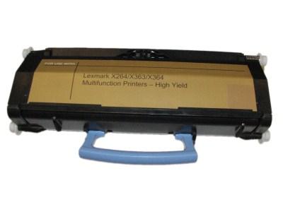 Replacement For Lexmark X264H21G Black Laser Toner Cartridge