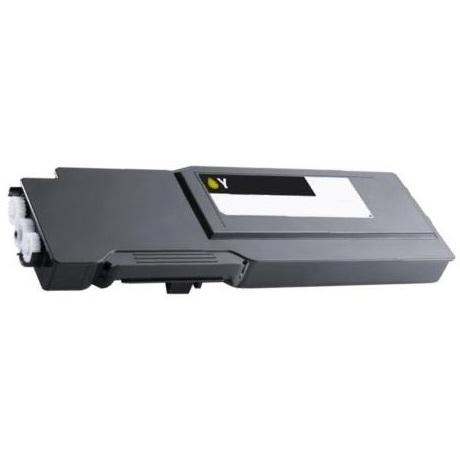 Replacement For Dell 593-BCBD Yellow Toner Cartridge
