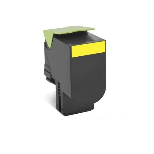 Replacement For Lexmark 70C1XY0 , 701XY Yellow Toner Cartridge