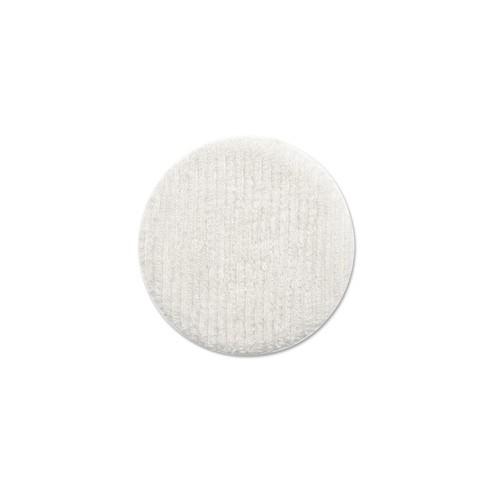 Oreck Floor Machine Terry Cloth Bonnet - 12" Diameter - 1Each x 12" Diameter - Terry Cloth - Warm White