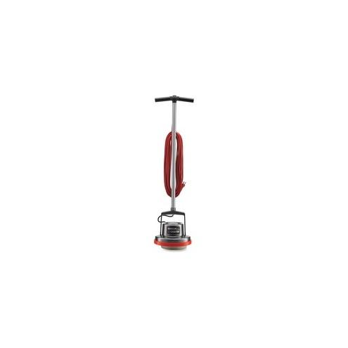 Oreck Orbiter Commercial Floor Machine - Scrub Brush, Brush - 13" Cleaning Width - Carpet, Bare Floor, Hardwood, Hard Floor - 50 ft Cable Length - AC Supply - 5.40 A - Silver