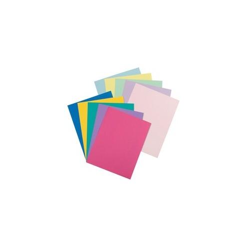 Pacon Laser Print Printable Multipurpose Card Stock - 10% Recycled - Letter - 8 1/2" x 11" - 65 lb Basis Weight - 250 / Pack - Assorted
