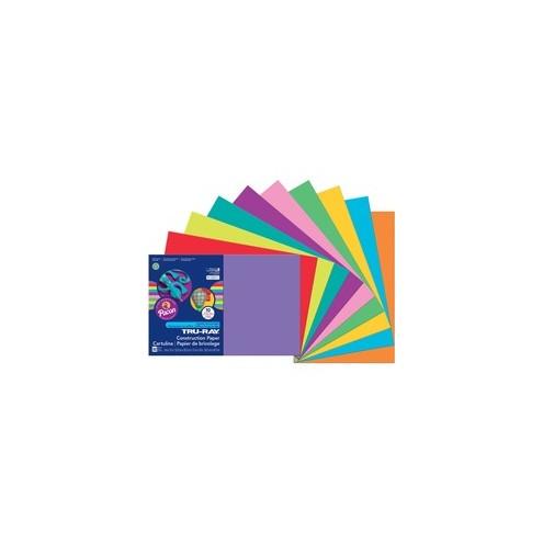 Tru-Ray Construction Paper - 18" x 12" - 50 / Pack - Assorted