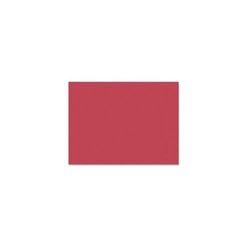 Riverside Construction Paper - 24" x 18" - 50 / Pack - Holiday Red