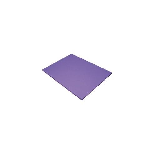 Riverside Super Heavyweight Construction Paper - Art Project, Craft Project - 24" x 18" - 50 / Pack - Violet - Groundwood