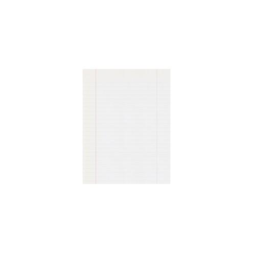 Pacon Composition Paper - Government - Letter - 500 Sheets - Ruled Red Margin - 16 lb Basis Weight - 8 1/2" x 11" - White Paper - 500 / Ream