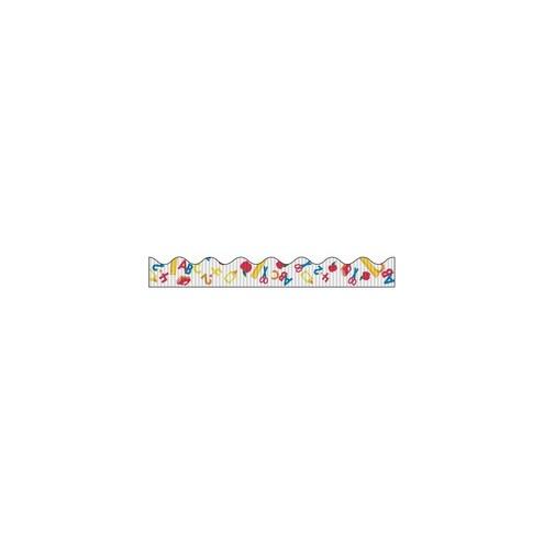 Bordette Decorative Border - School Days Design - 2.25" x 25' - 1 Roll/Pkg