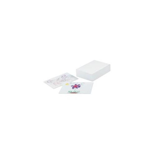 Pacon Drawing Paper - 500 Sheets - Plain - 9" x 12" - White Paper - Acid-free, Heavyweight - Recycled - 500 / Ream