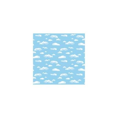 Fadeless Bulletin Board Art Paper - Bulletin Board - 6" x 48"50 ft - 1 Roll - Cloud