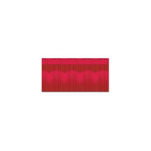 Fadeless Bulletin Board Art Paper - Bulletin Board, Display, Table Skirting, Decoration - 48" x 50 ft - Center Stage - 1 Roll - Red - Paper