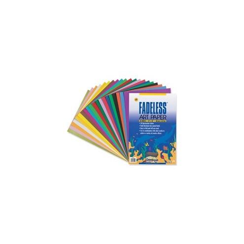 Fadeless Art Paper Sheets - Craft, Art - 2" x 12"18" - 60 / Pack - Assorted