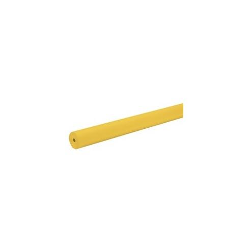 Pacon Duo-Finish Kraft Paper - ClassRoom Project - 48" x 200 ft - 1 Roll - Canary - Kraft