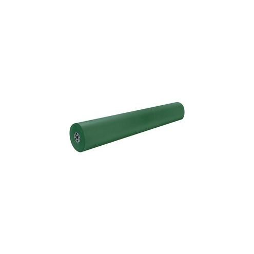 Spectra ArtKraft Duo-Finish Kraft Paper - ClassRoom Project - 36" x 1000 ft - 1 Roll - Dark Green - Kraft